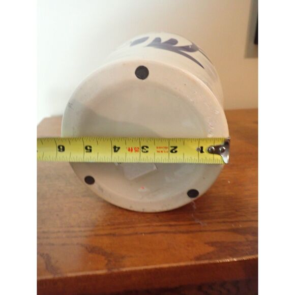 all Pottery Jug Cobalt Blue Accent Pottery Vase Ceramic Home Decor Cottage - Picture 8 of 8